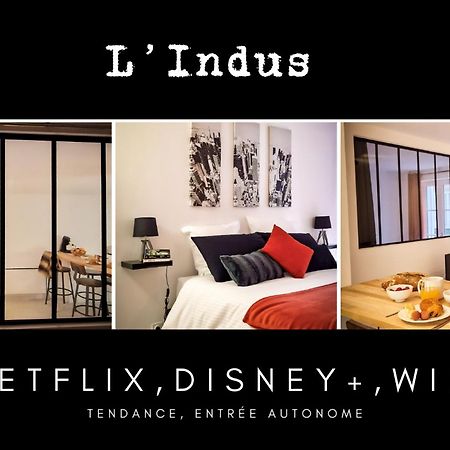 L'Indus 3 Etoiles Wifi, Netflix, Disney, Coeur De Bastide Villefranche-de-Rouergue Kültér fotó